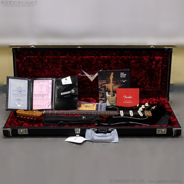 画像17: Fender Custom Shop　Limited Edition Custom 1962 Stratocaster Journeyman Relic w/CC Gold Hardware [Aged Black] [半期決算セール特価] (17)