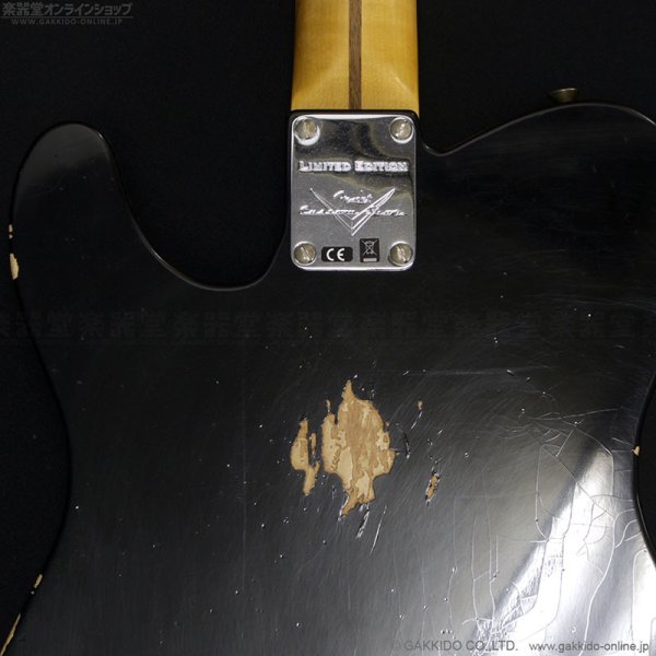 画像11: Fender Custom Shop　2023 Limited Edition Reverse '50s Telecaster Relic [Aged Black] [半期決算セール特価] (11)