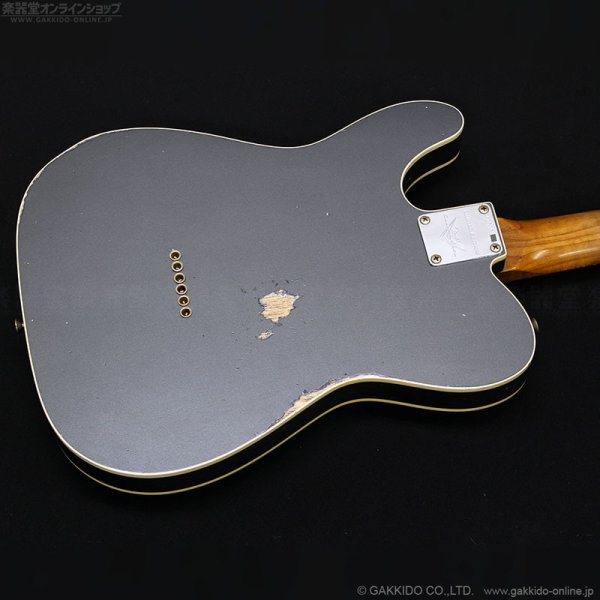 画像13: Fender Custom Shop　Limited Edition HS Tele Custom Relic [Aged Charcoal Frost Metallic] [半期決算セール特価] (13)