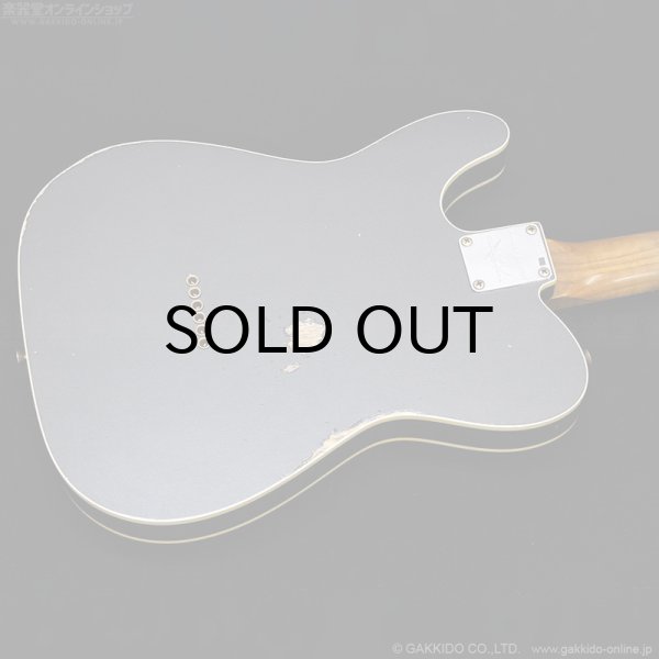 画像13: Fender Custom Shop　Limited Edition HS Tele Custom Relic [Aged Charcoal Frost Metallic] (13)