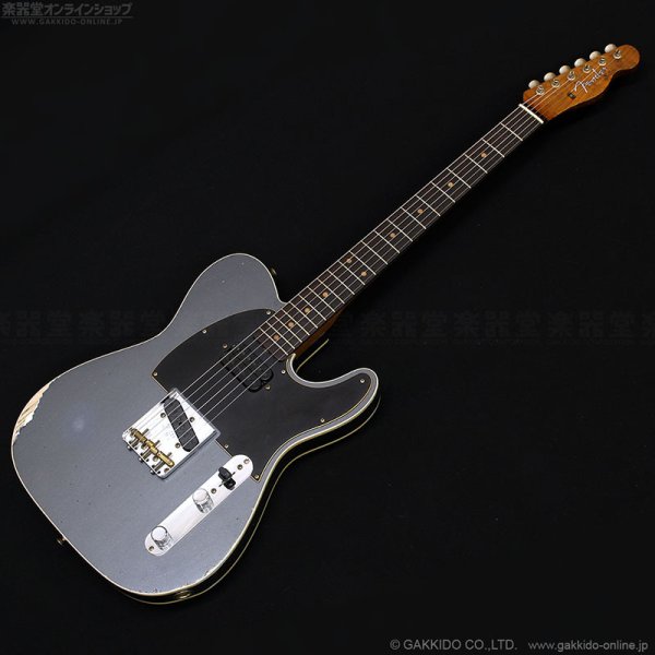 画像1: Fender Custom Shop　Limited Edition HS Tele Custom Relic [Aged Charcoal Frost Metallic] (1)
