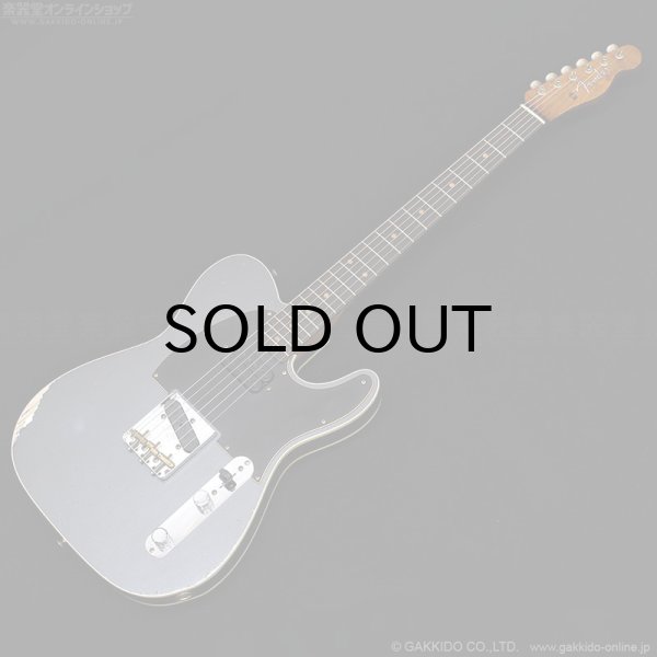 画像1: Fender Custom Shop　Limited Edition HS Tele Custom Relic [Aged Charcoal Frost Metallic] (1)