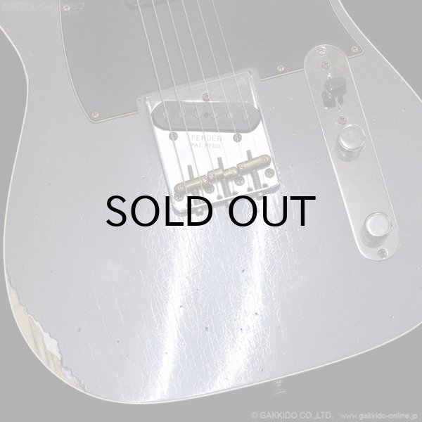 画像4: Fender Custom Shop　Limited Edition HS Tele Custom Relic [Aged Charcoal Frost Metallic] (4)