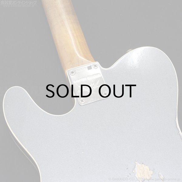 画像11: Fender Custom Shop　Limited Edition HS Tele Custom Relic [Aged Charcoal Frost Metallic] (11)