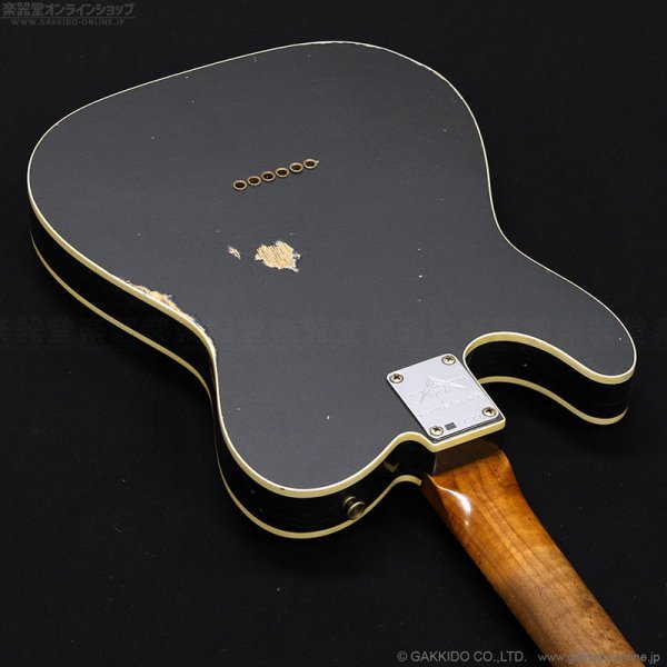 画像14: Fender Custom Shop　Limited Edition HS Tele Custom Relic [Aged Charcoal Frost Metallic] [半期決算セール特価] (14)