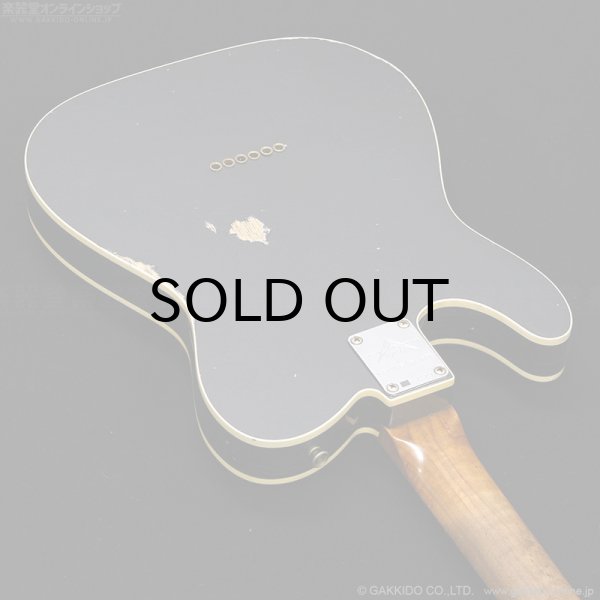 画像14: Fender Custom Shop　Limited Edition HS Tele Custom Relic [Aged Charcoal Frost Metallic] (14)