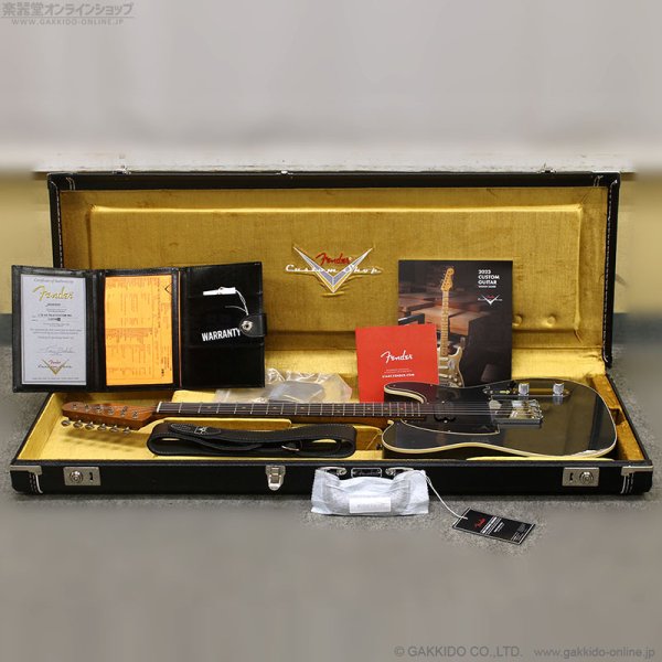 画像17: Fender Custom Shop　Limited Edition HS Tele Custom Relic [Aged Charcoal Frost Metallic] [半期決算セール特価] (17)