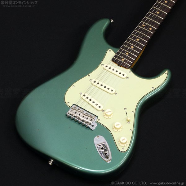 画像3: Fender Custom Shop　S23 Limited 1963 Stratocaster Journeyman Relic w/CC Hardware [Aged Sherwood Green Metallic] [デジマート連動セール特価] (3)