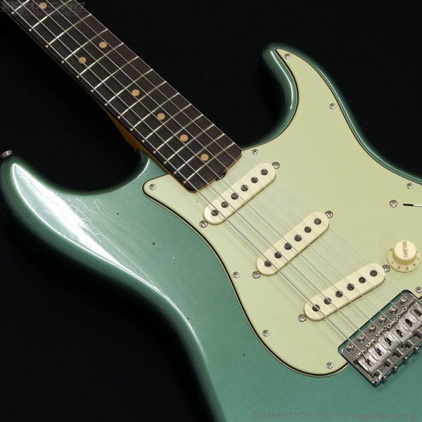 画像5: Fender Custom Shop　S23 Limited 1963 Stratocaster Journeyman Relic w/CC Hardware [Aged Sherwood Green Metallic] [デジマート連動セール特価] (5)