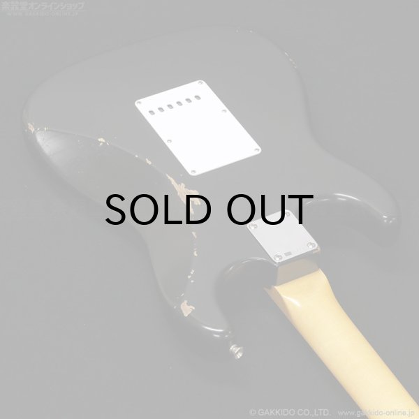 画像14: Fender Custom Shop　Masterbuilt W23 Limited 1963 Stratocaster Relic w/CC Hardware by David Brown [Black over 3-Tone Sunburst] [半期決算セール特価] (14)