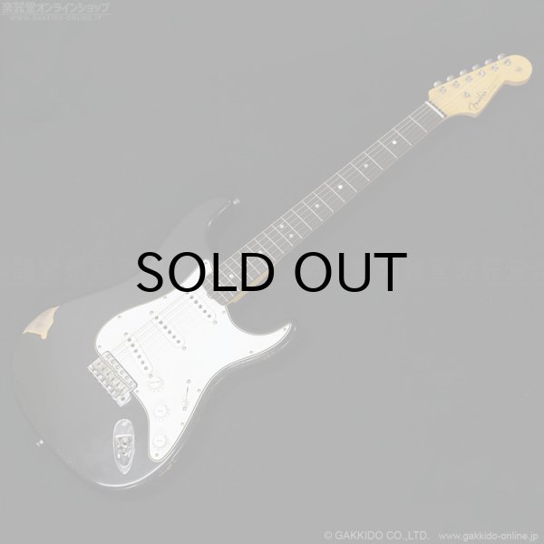 画像1: Fender Custom Shop　Masterbuilt W23 Limited 1963 Stratocaster Relic w/CC Hardware by David Brown [Black over 3-Tone Sunburst] [半期決算セール特価] (1)