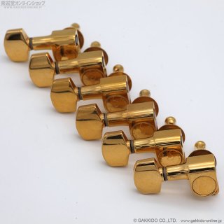 Schaller M6 ギター用ペグ 3L/3R クローム 樹脂ツマミ(少し Schaller M6 ギター用ペグ 3L/3R クローム 樹脂ツマミ(少し