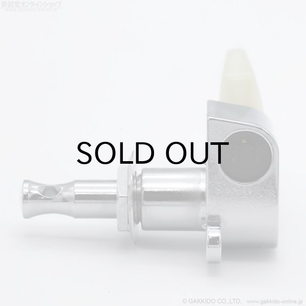 画像5: Schaller　M6 ギター用ペグ 3L/3R クローム 樹脂ツマミ(少し黄ばみあり) [Made in West Germany] [デッドストック品] (5)