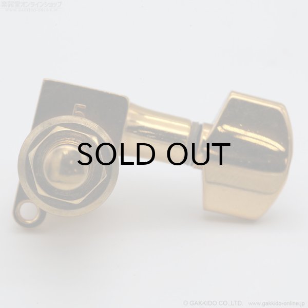 画像4: Schaller　M6 Mini 6R ゴールド 金属ツマミ [Made in West Germany] [デッドストック品] (4)