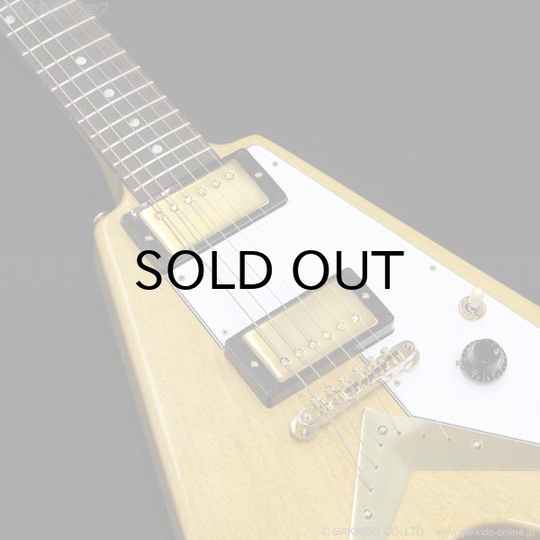 画像7: Gibson Custom Shop　1958 Korina Flying V with White Pickguard [Natural] (7)