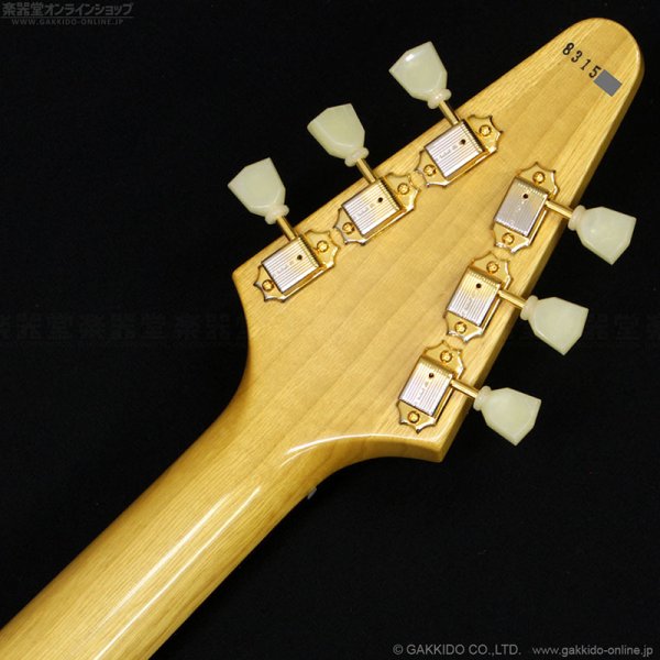 画像12: Gibson Custom Shop　1958 Korina Flying V with White Pickguard [Natural] [半期決算セール特価] (12)