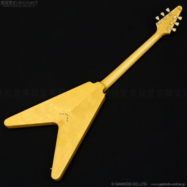 画像17: Gibson Custom Shop　1958 Korina Flying V with White Pickguard [Natural] [半期決算セール特価] (17)