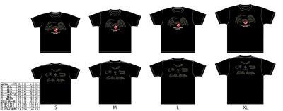 画像1: 2023“RISE”GEMS!!&EXTRA!!　ツアーTシャツ [ネイビー]