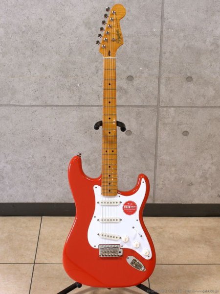 画像1: Squier　Classic Vibe 50s Stratocaster [Fiesta Red] (1)
