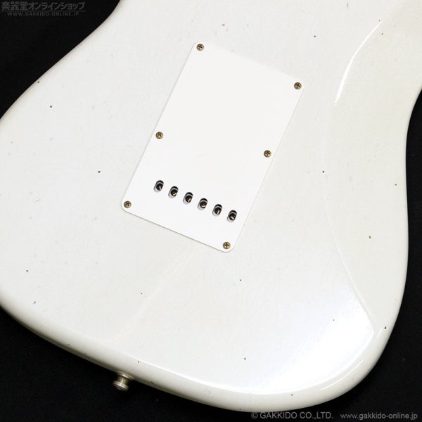 画像12: Fender Custom Shop　S23 Limited Postmodern Stratocaster Journeyman Relic AOLW [Aged Olympic White] [半期決算セール特価] (12)