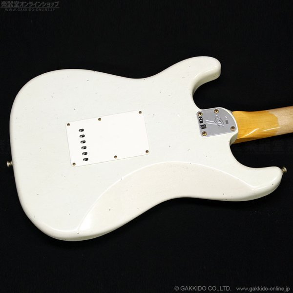 画像13: Fender Custom Shop　S23 Limited Postmodern Stratocaster Journeyman Relic AOLW [Aged Olympic White] [半期決算セール特価] (13)