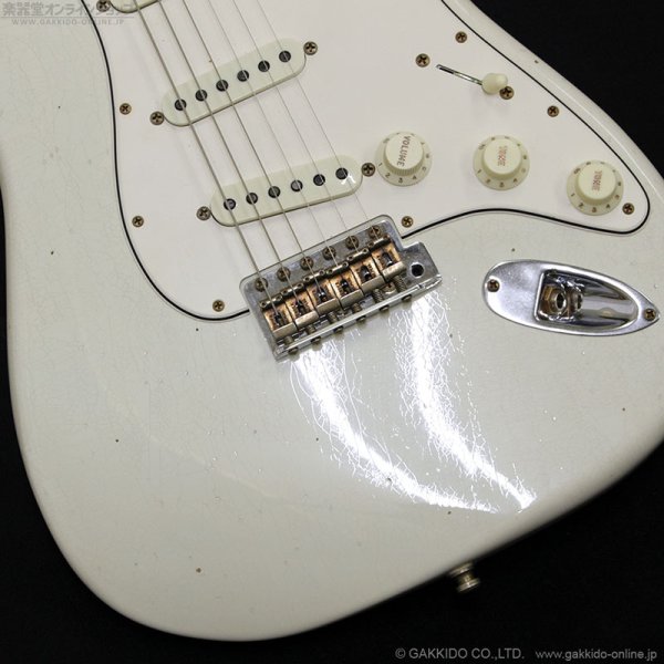 画像4: Fender Custom Shop　S23 Limited Postmodern Stratocaster Journeyman Relic AOLW [Aged Olympic White] [半期決算セール特価] (4)