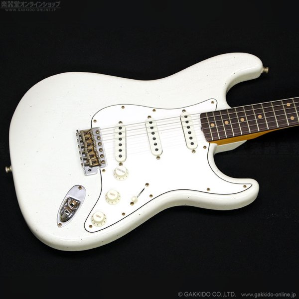 画像2: Fender Custom Shop　S23 Limited Postmodern Stratocaster Journeyman Relic AOLW [Aged Olympic White] [半期決算セール特価] (2)