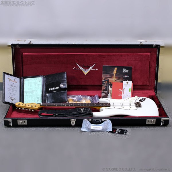 画像17: Fender Custom Shop　S23 Limited Postmodern Stratocaster Journeyman Relic AOLW [Aged Olympic White] [半期決算セール特価] (17)