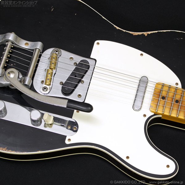 画像6: Fender Custom Shop　S23 Limited 1959 Texas Telecaster Custom Relic [Aged Black] [半期決算セール特価] (6)