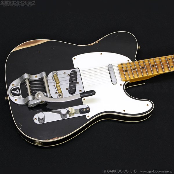 画像2: Fender Custom Shop　S23 Limited 1959 Texas Telecaster Custom Relic [Aged Black] [半期決算セール特価] (2)
