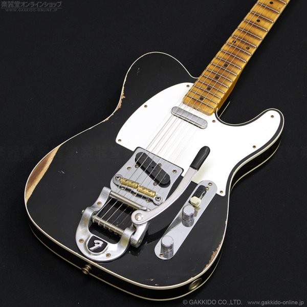 画像3: Fender Custom Shop　S23 Limited 1959 Texas Telecaster Custom Relic [Aged Black] [半期決算セール特価] (3)