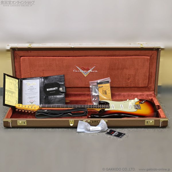 画像16: Fender Custom Shop　Vintage Custom 1959 Stratocaster Time Capsule Package - Rosewood #R136117 [Chocolate 3-Tone Sunburst] [半期決算セール特価] (16)