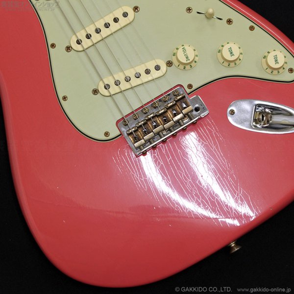 画像4: Fender Custom Shop　1964 Stratocaster Journeyman Relic [Faded Aged Fiesta Red] [半期決算セール特価] (4)