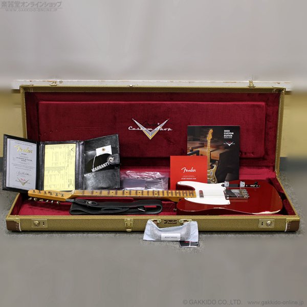 画像17: Fender Custom Shop　2023 Limited Edition Reverse '50s Telecaster Relic [Aged Cimarron Red] [半期決算セール特価] (17)