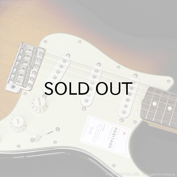 画像6: Fender　Made in Japan Heritage '60s Stratocaster RW 3CS [3-Color Sunburst] [デジマート連動セール特価] (6)