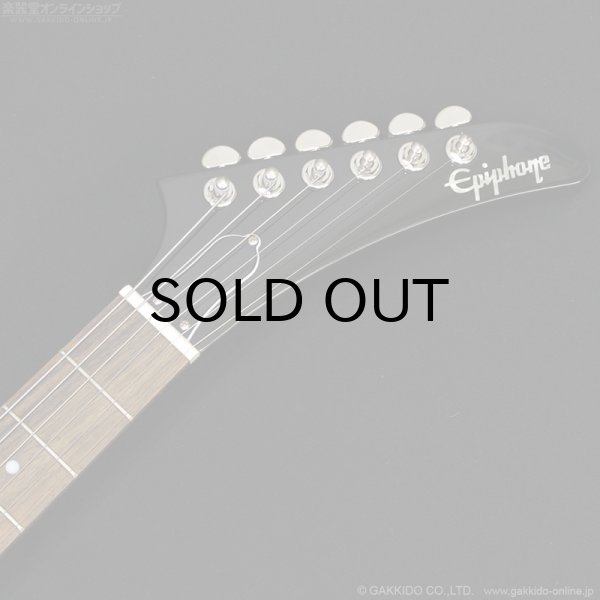 画像8: Epiphone　Inspired by Gibson Explorer [Ebony] (8)