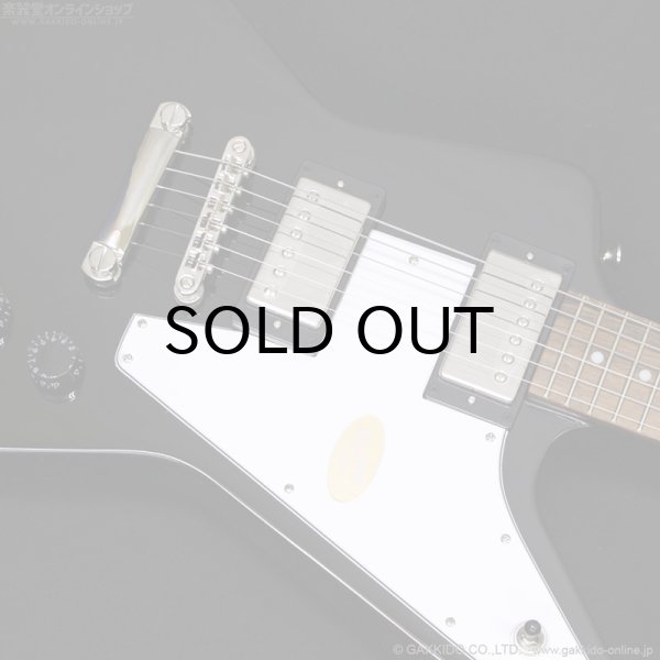 画像5: Epiphone　Inspired by Gibson Explorer [Ebony] (5)