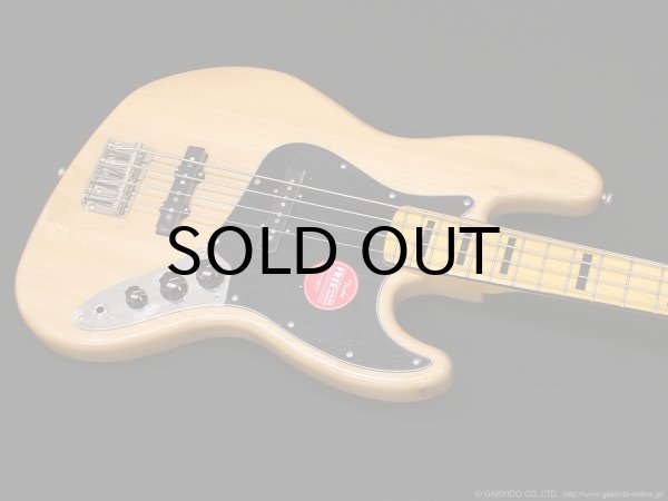 画像4: Squier　Classic Vibe 70s Jazz Bass [Natural] (4)