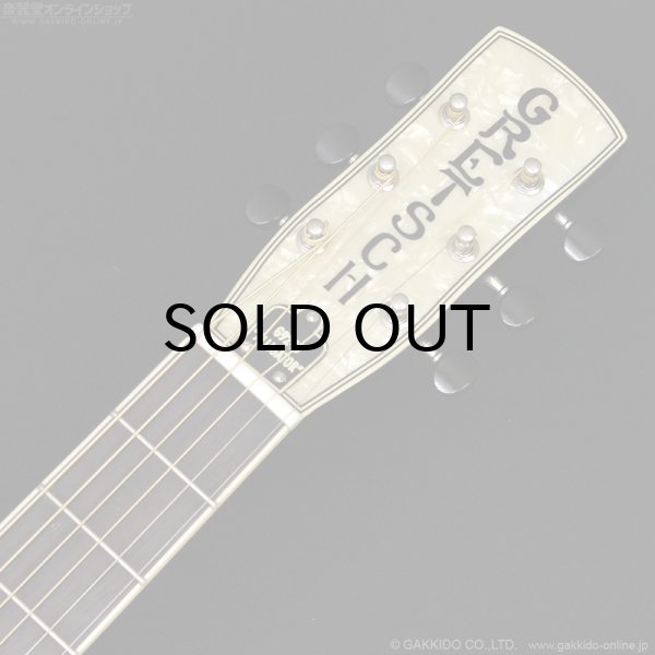 画像5: Gretsch　G9240 Alligator Round-Neck Mahogany Body Biscuit Cone Resonator Guitar [2-Color Sunburst] (5)