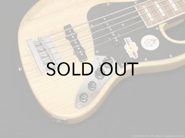 画像4: Bacchus　WL5-ASH33-AC 5-String Bass [Natural] (4)