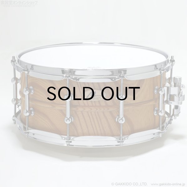 画像1: M drums　KR-1465-K KURINUKI Series 欅 “Keyaki” Zelkova 14”×6.5” スネアドラム [決算セール特価] (1)