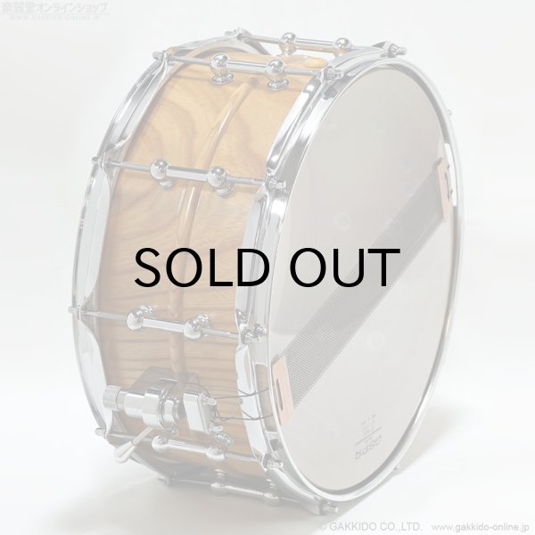 画像4: M drums　KR-1465-K KURINUKI Series 欅 “Keyaki” Zelkova 14”×6.5” スネアドラム [決算セール特価] (4)