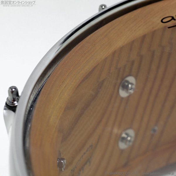 画像9: M drums KR-1465-K KURINUKI Series 欅 “Keyaki” Zelkova 14”×6.5” スネアドラム (9)