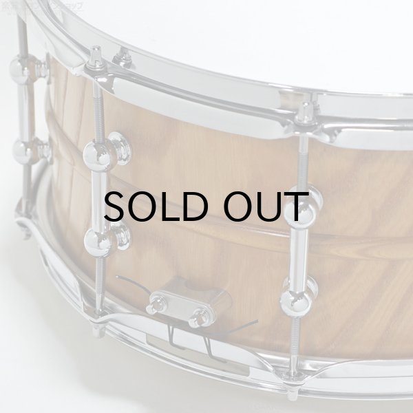 画像7: M drums　KR-1465-K KURINUKI Series 欅 “Keyaki” Zelkova 14”×6.5” スネアドラム [決算セール特価] (7)