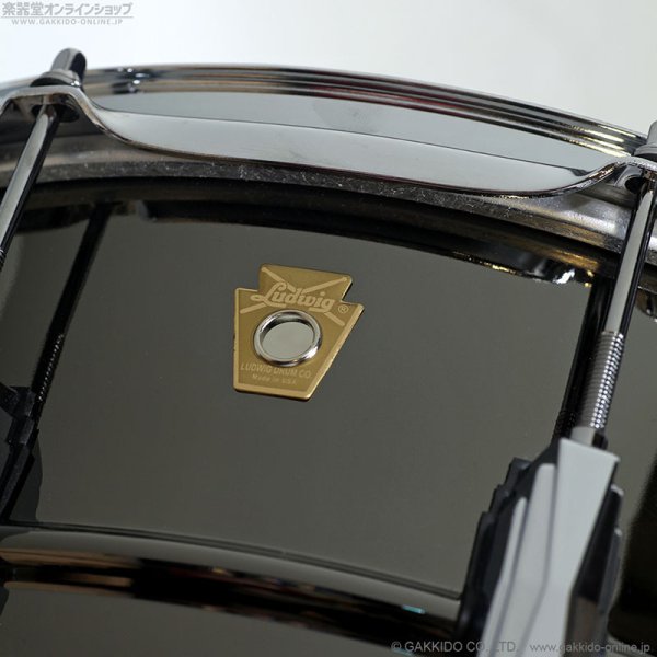 画像8: Ludwig　LB408 Black Beauty Snare Drum 14”×8” ブラックビューティー スネアドラム [半期決算セール特価] (8)