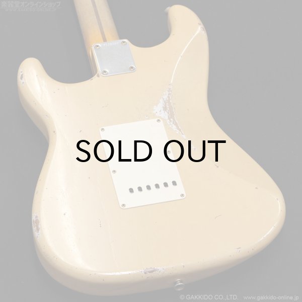 画像13: Fender Custom Shop　Masterbuilt 1955 Stratocaster Relic by Todd Krause [Aged Desert Sand] (13)