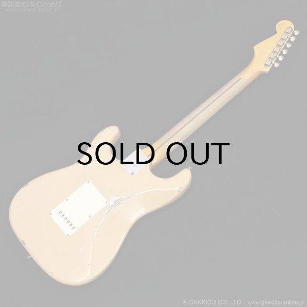 画像16: Fender Custom Shop　Masterbuilt 1955 Stratocaster Relic by Todd Krause [Aged Desert Sand] (16)