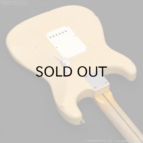 画像15: Fender Custom Shop　Masterbuilt 1955 Stratocaster Relic by Todd Krause [Aged Desert Sand] (15)