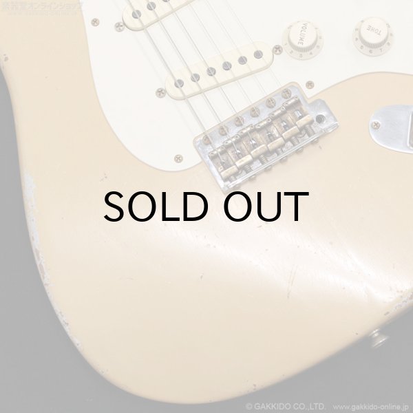 画像5: Fender Custom Shop　Masterbuilt 1955 Stratocaster Relic by Todd Krause [Aged Desert Sand] (5)