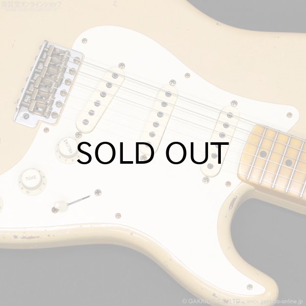 画像7: Fender Custom Shop　Masterbuilt 1955 Stratocaster Relic by Todd Krause [Aged Desert Sand] (7)